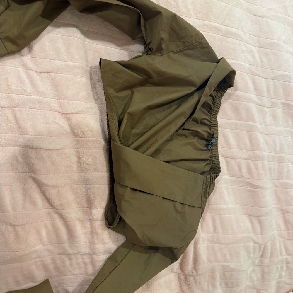 PrettyLittleThing Brown Elastic Waist Skirt